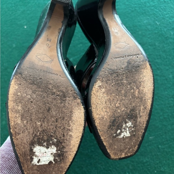 DONALD J. PLINER Women's Black MALA S1 Wedge Sandals Size 6M - Picture 2 of 5